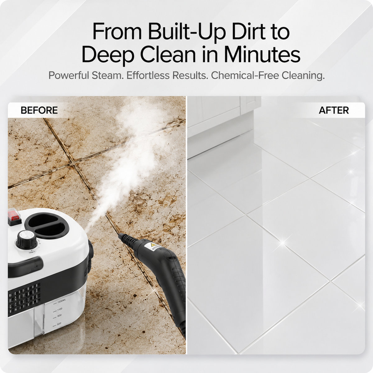 VaporElite Pro™ Handheld Steam Cleaner