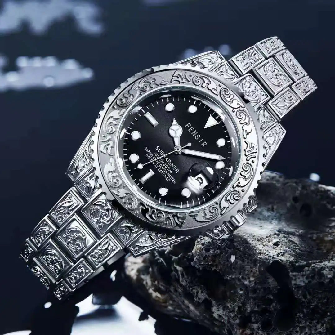 Men\'s watches Fashion  copy Wristwatch   Men watch  Luminous Needle Calendar Male  copy Watch   montre homme