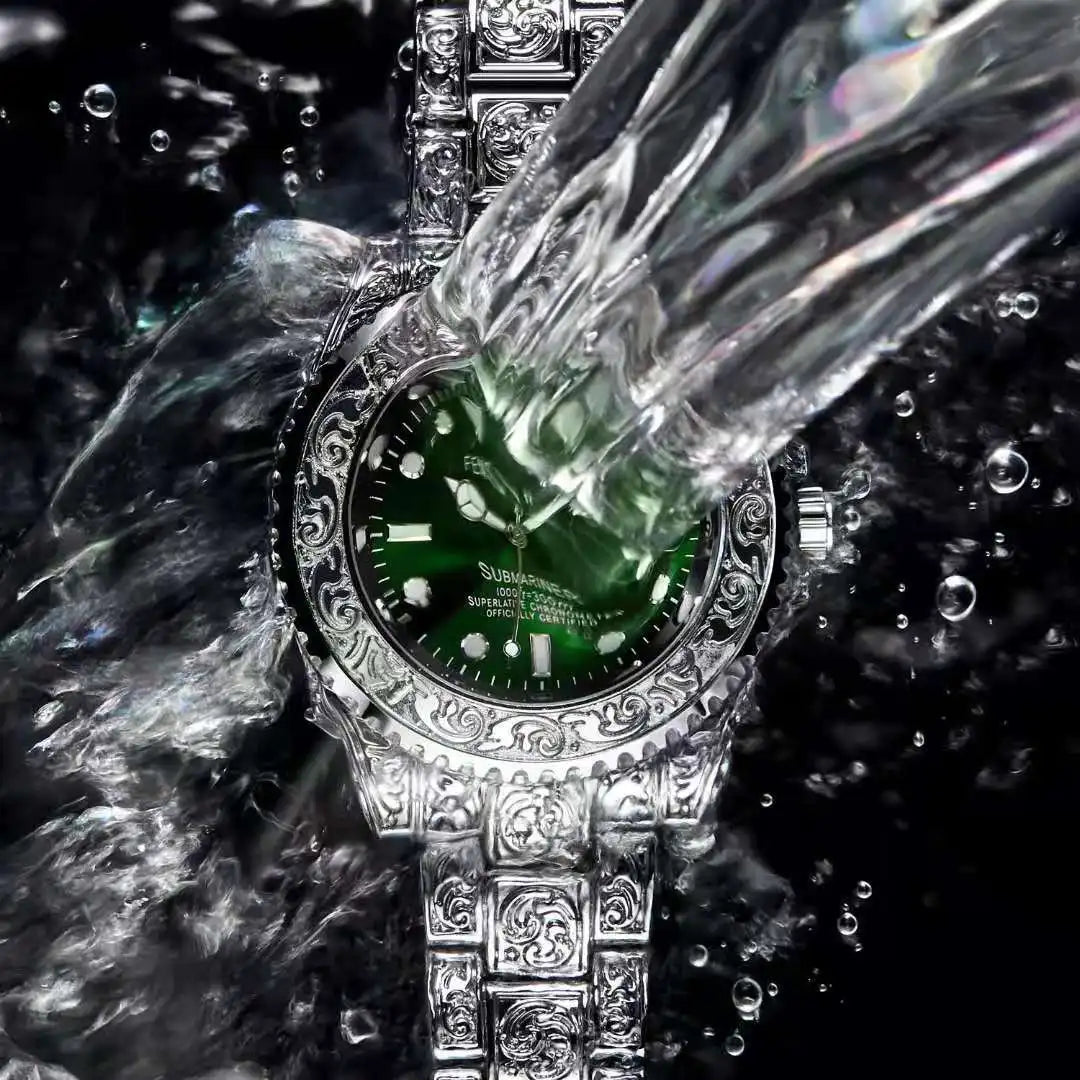 Men\'s watches Fashion  copy Wristwatch   Men watch  Luminous Needle Calendar Male  copy Watch   montre homme