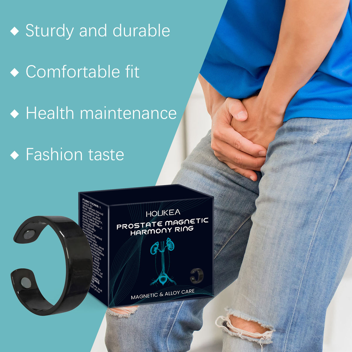 Men's Magnetic Comfort Ring – Personal Wellness Accessory