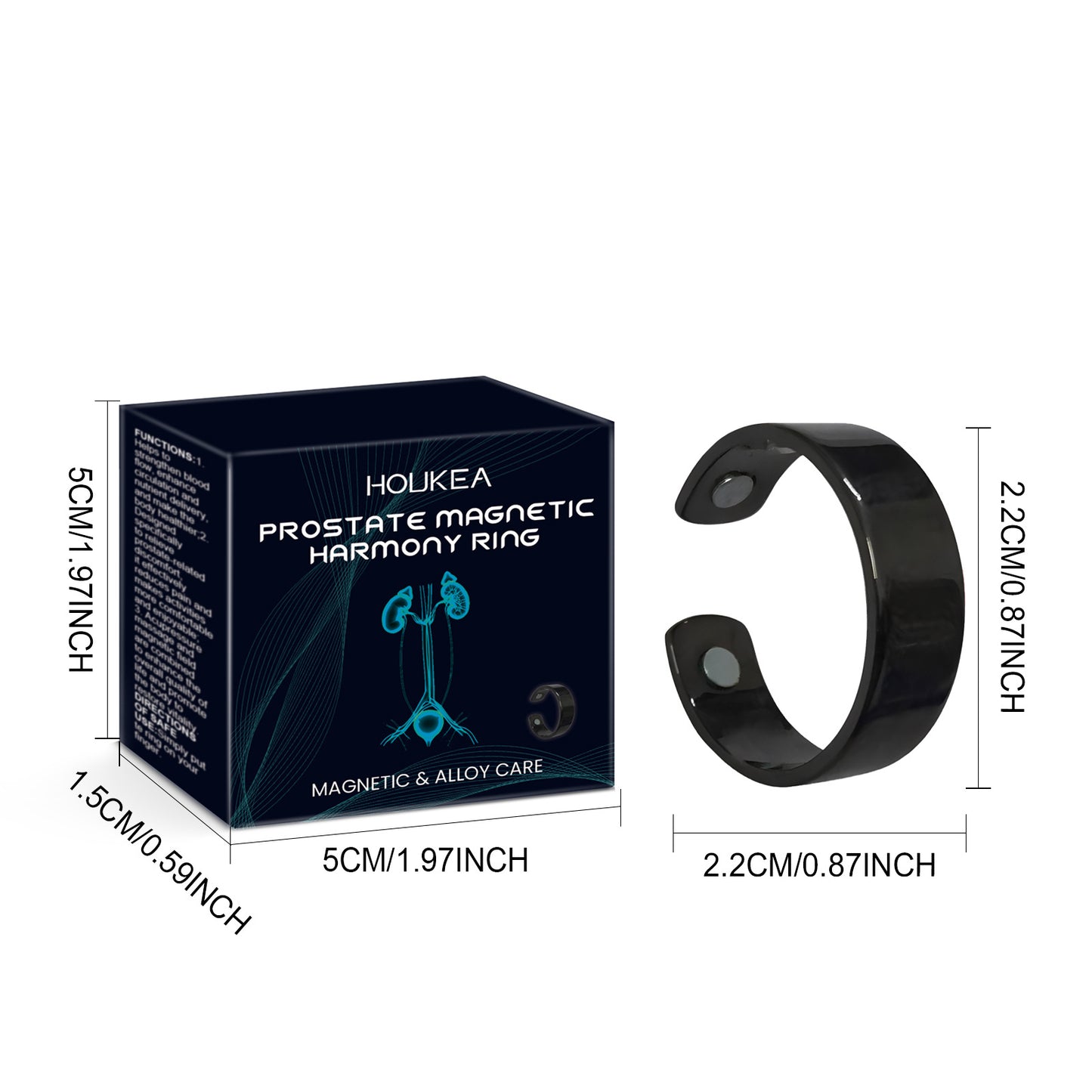 Men's Magnetic Comfort Ring – Personal Wellness Accessory