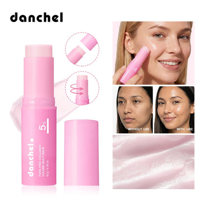PDRN Pink Collagen Glow Balm Stick — Instant Dewy, Plump & Radiant Skin