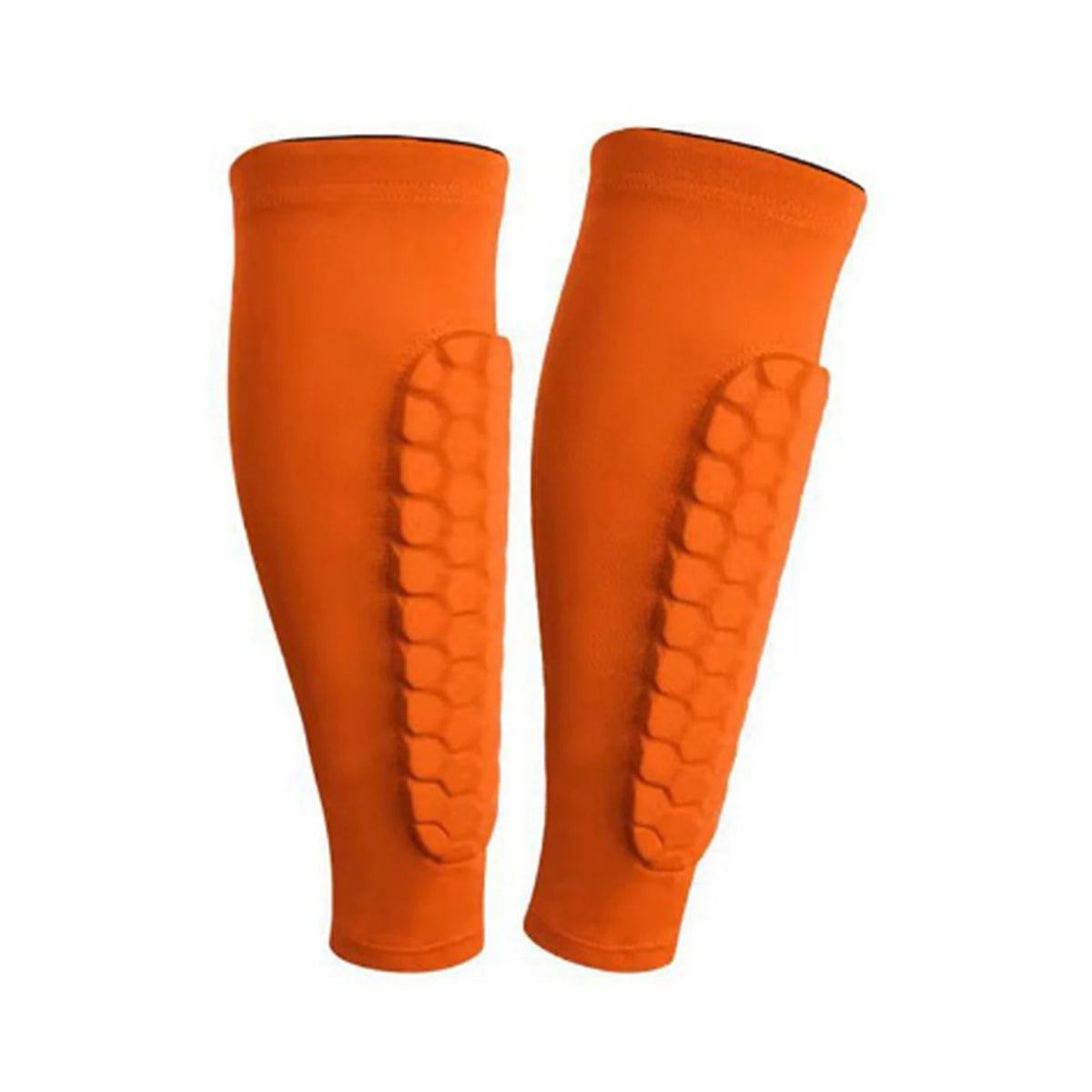 Honeycomb Padded Shin Guards – Breathable Sports Leg Protectors (2-Pack)