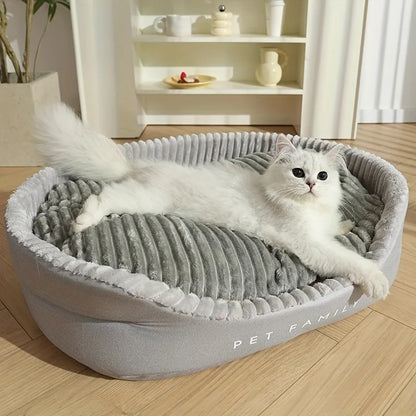 Dog Pet Beds Square Dog Bed For Large Dogs Dog Sofa Beds Waterproof Customized Pet Bed Inner Pad Washable Puppy Kennel Accessory