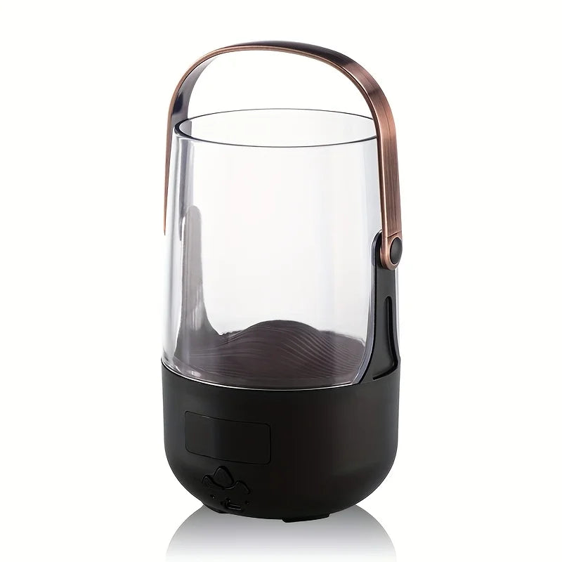 Vintage Flame Diffuser Create a Cozy Ambiance 200ML Aromatherapy Humidifier With 3 Timer Modes, Soothing Glow & Safe Auto-Off