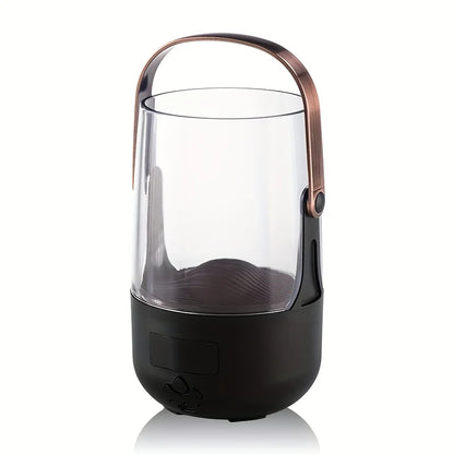 Vintage Flame Diffuser Create a Cozy Ambiance 200ML Aromatherapy Humidifier With 3 Timer Modes, Soothing Glow & Safe Auto-Off