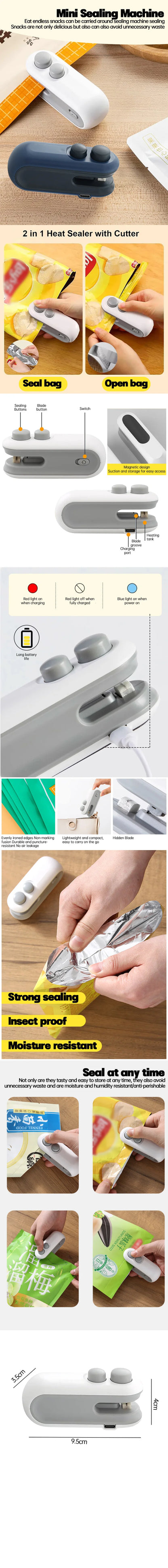 QuickSeal Portable Bag Sealer