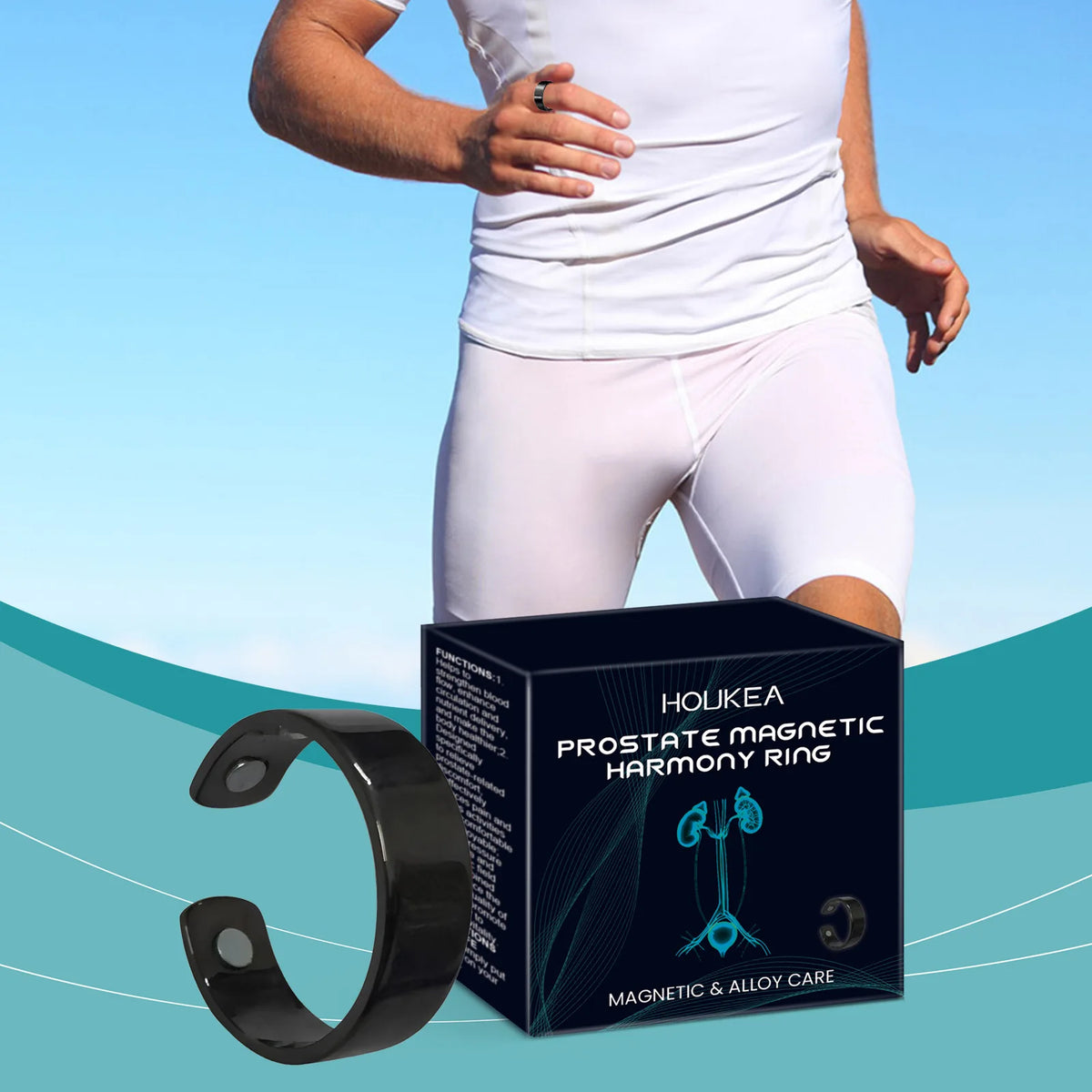 Men's Magnetic Comfort Ring – Personal Wellness Accessory