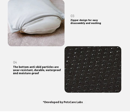 Dog bed Can Be Disassembled and Washed puppy tent For pet , Providing Warmth for Autumn and Winter, with Plush and Non Slip Mats