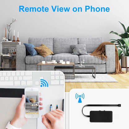 Wifi Camera DIY Portable Mini Camara Wifi 4K Micro Camcorder P2P Wireless Webcam Video Recorder Home Security Nanny Camera