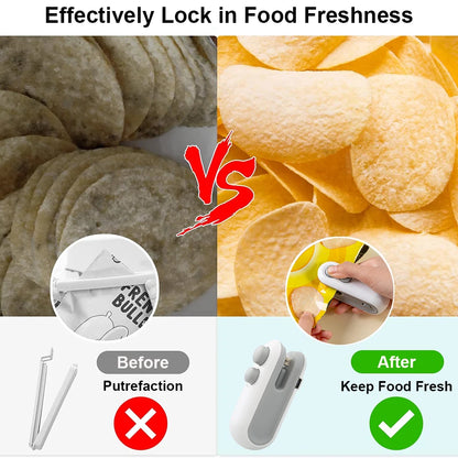 Quick seal pro-lock your bags within seconds