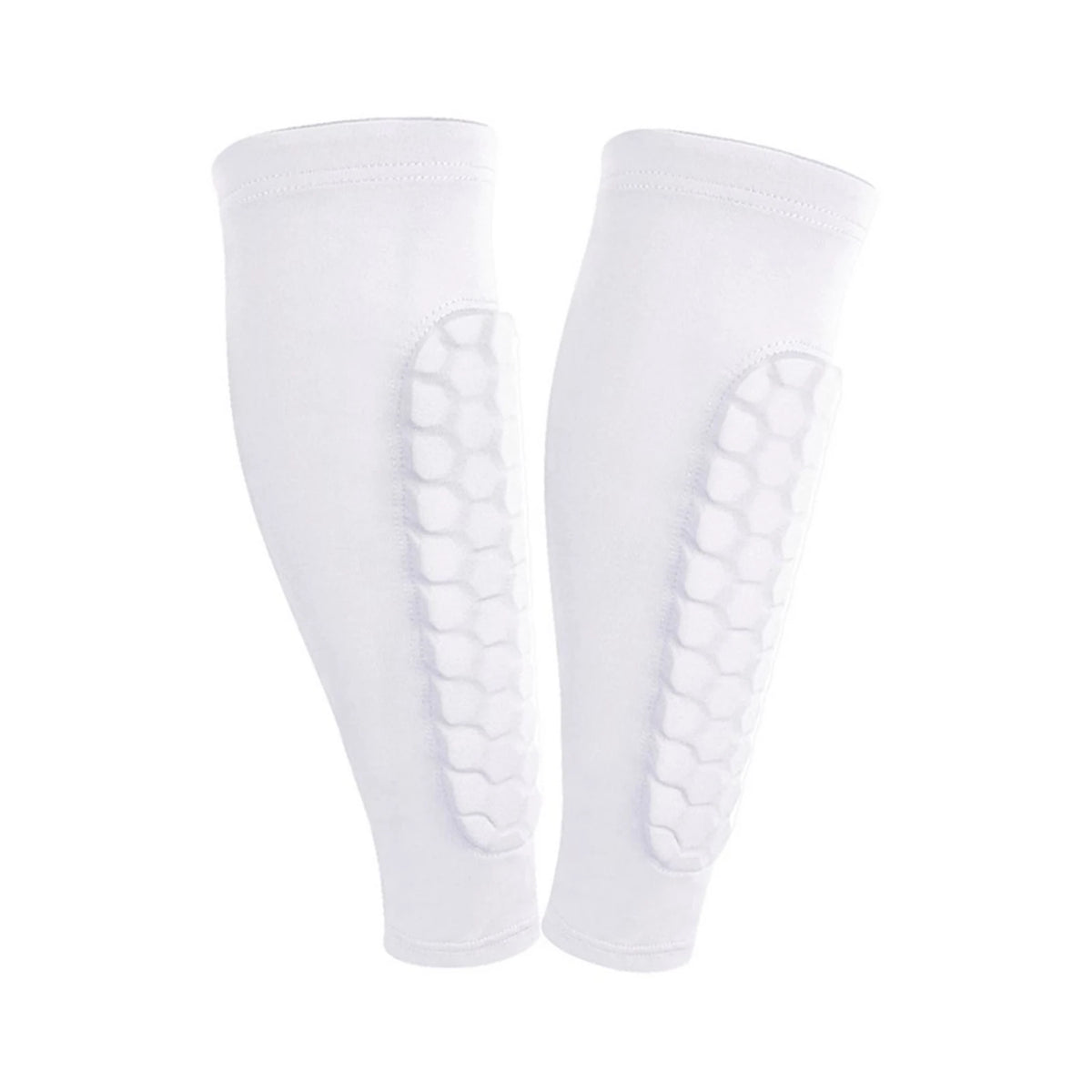 Honeycomb Padded Shin Guards – Breathable Sports Leg Protectors (2-Pack)