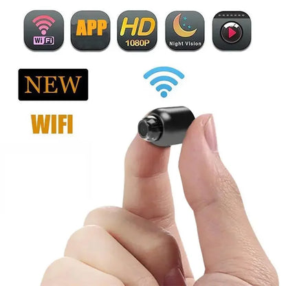 4k HD mini camera 1080p wireless wifi webcam web cam ultra spy cameras hidden Infrared night vision motion detection wide angle