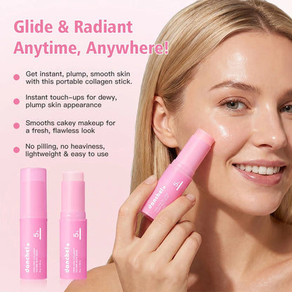 PDRN Pink Collagen Glow Balm Stick — Instant Dewy, Plump & Radiant Skin