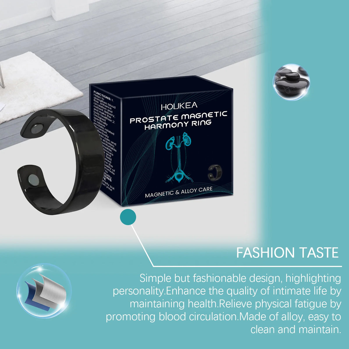 Men's Magnetic Comfort Ring – Personal Wellness Accessory