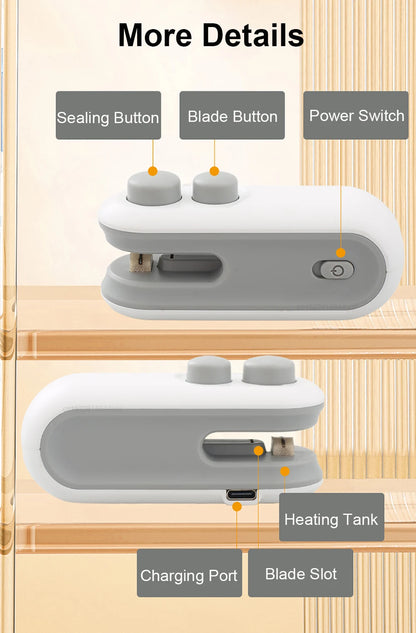 Quick seal pro-lock your bags within seconds