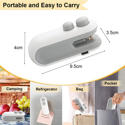 Quick seal pro-lock your bags within seconds