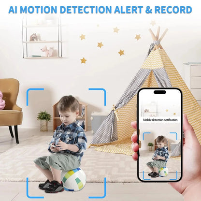 Wifi Camera DIY Portable Mini Camara Wifi 4K Micro Camcorder P2P Wireless Webcam Video Recorder Home Security Nanny Camera