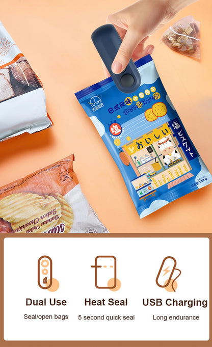 Quick seal pro-lock your bags within seconds