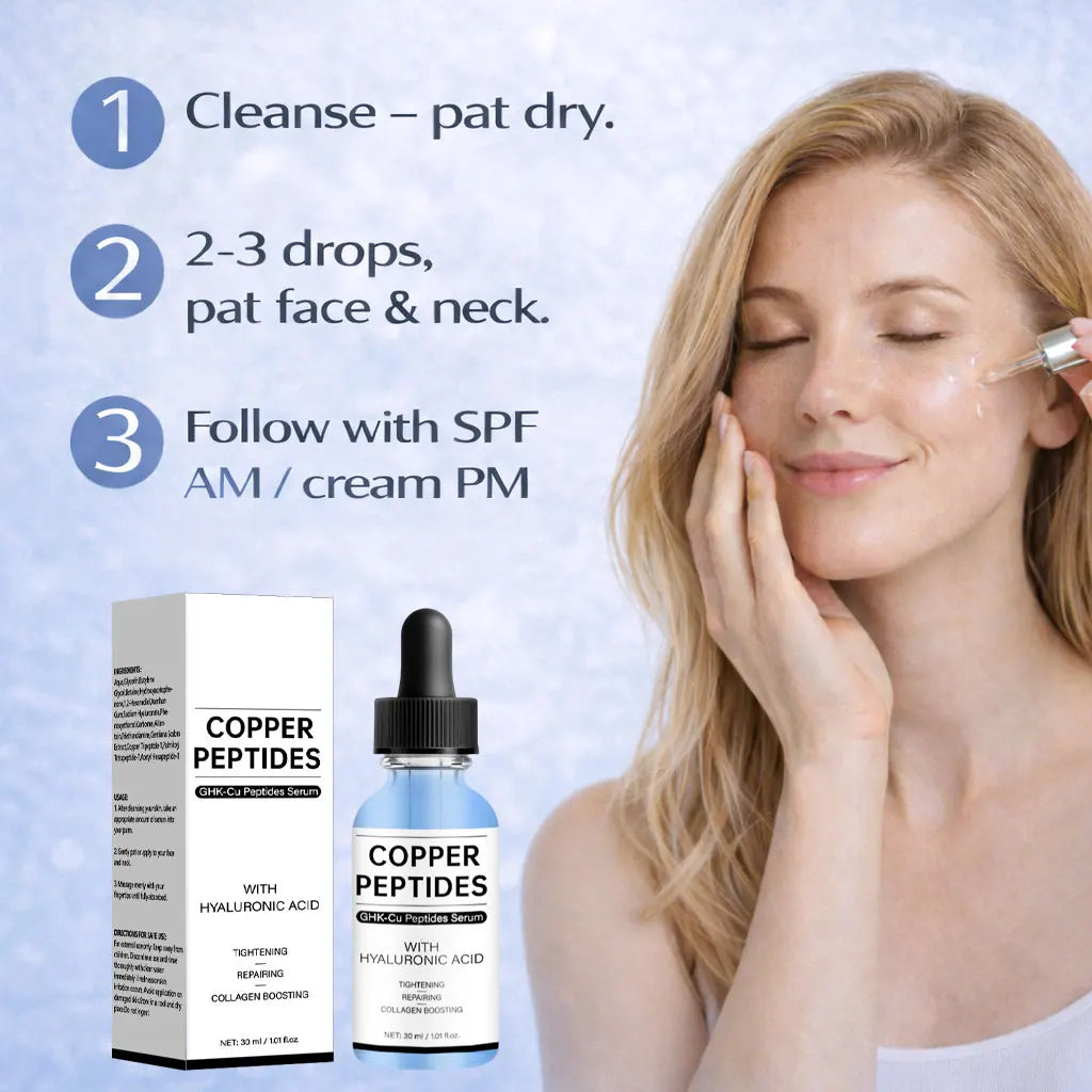CopperLift Peptide Renewal Serum with Hyaluronic Acid