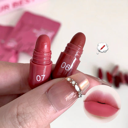 12-Color Matte Lip Balm Set – Long-Lasting Lipstick Gift Kit