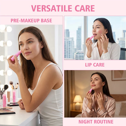 PDRN Pink Collagen Glow Balm Stick — Instant Dewy, Plump & Radiant Skin