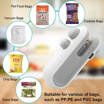 Quick seal pro-lock your bags within seconds