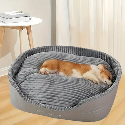 Dog Pet Beds Square Dog Bed For Large Dogs Dog Sofa Beds Waterproof Customized Pet Bed Inner Pad Washable Puppy Kennel Accessory