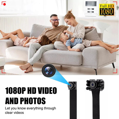 Wifi Camera DIY Portable Mini Camara Wifi 4K Micro Camcorder P2P Wireless Webcam Video Recorder Home Security Nanny Camera