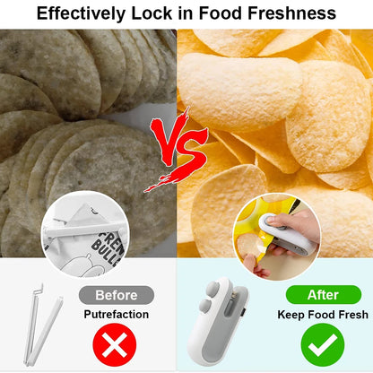 Quick seal pro-lock your bags within seconds