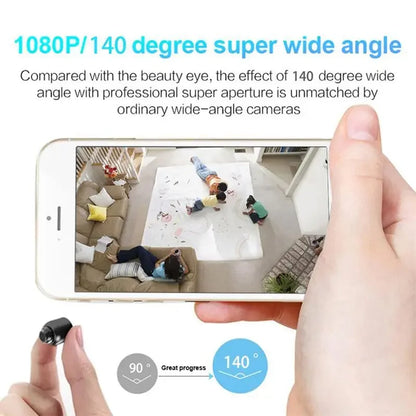 4k HD mini camera 1080p wireless wifi webcam web cam ultra spy cameras hidden Infrared night vision motion detection wide angle