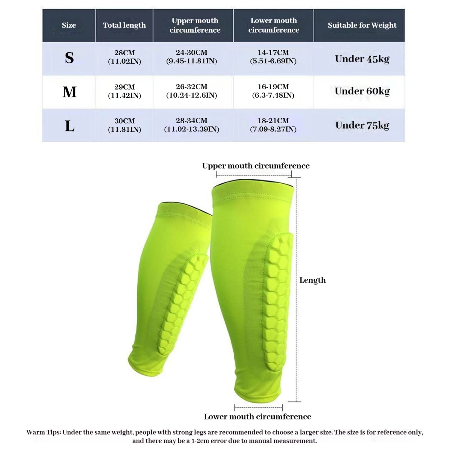 Honeycomb Padded Shin Guards – Breathable Sports Leg Protectors (2-Pack)