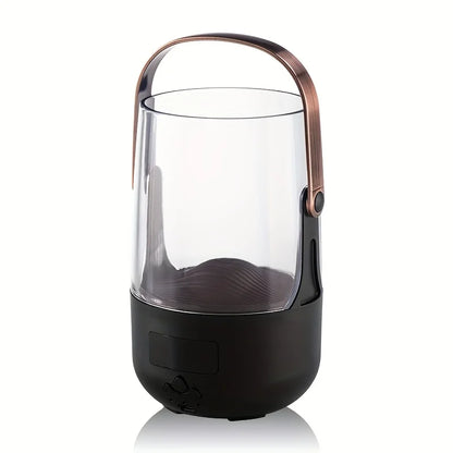 Vintage Flame Diffuser Create a Cozy Ambiance 200ML Aromatherapy Humidifier With 3 Timer Modes, Soothing Glow & Safe Auto-Off
