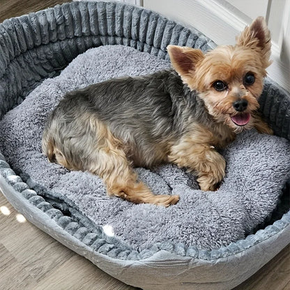 Dog Pet Beds Square Dog Bed For Large Dogs Dog Sofa Beds Waterproof Customized Pet Bed Inner Pad Washable Puppy Kennel Accessory