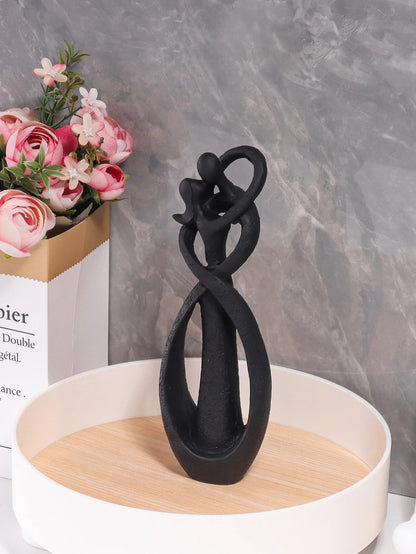 Nordic Style Creative Home Decor: Embracing Couple Sculpture for Office, Bookshelf, Living Room, Bedroom, Tabletop Decoration