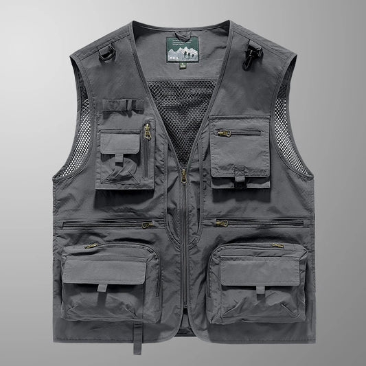 2024 New Spring, Autumn, and Summer Versatile Items in Stock, Fashionable and Trendy Wearing Vests,  Men's Wear, Shopping an