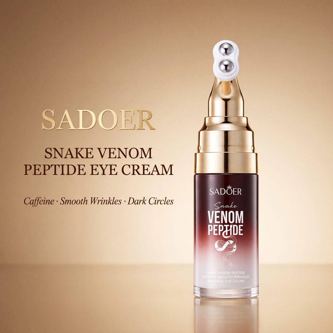 SADOER Snake Venom Peptide Caffeine Eye Cream